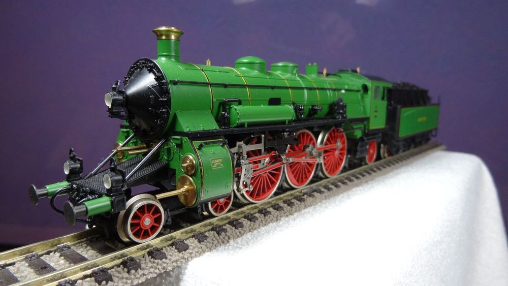 Locomotive Vapeur Liliput Ho 18 00 'Bavaroise' K.Bay.STS.B 3630 - Verte, Autriche
