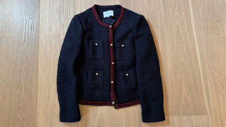 Claudie Pierlot Paris Tweed-Jacke/Blazer – Gr. 40