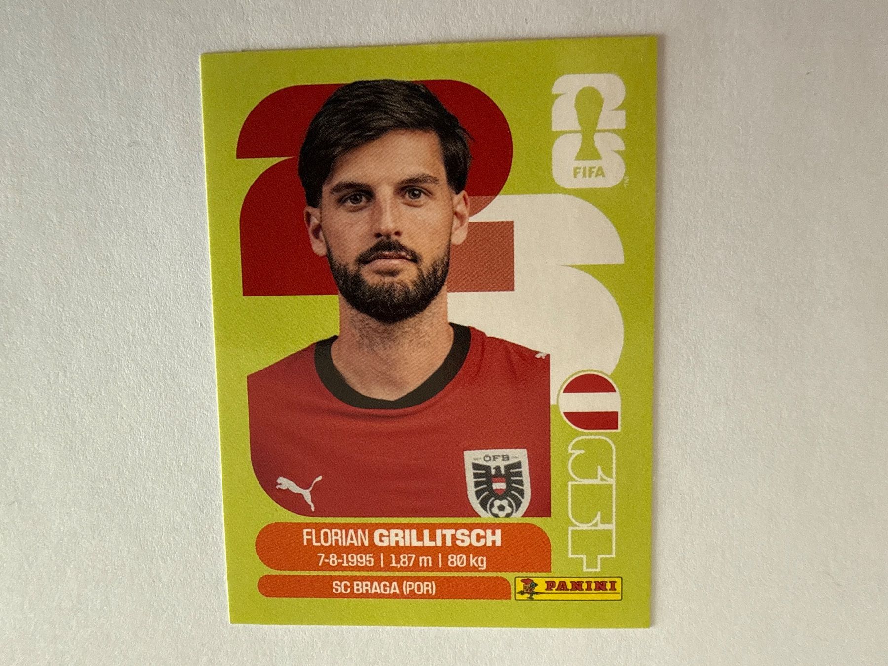 Panini Carte collezionabili: Grillitsch AUT14 - Panini CH Edition WM 2026 – Nuovo (secondo la descrizione) da Grenchen venduto da nicus_aveiro