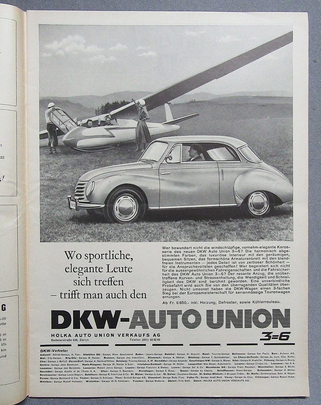 Riviste & Magazine: Schweizer Aero-Revue - Heft Nr.6 von Juni 1955 – Usato da Auenstein venduto da Padabimbim 2