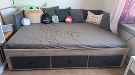 Hemnes ausziehbares Bett