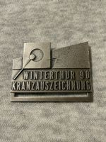 Schützen Kranzauszeichnung Winterthur 90 Huguenin Plakette