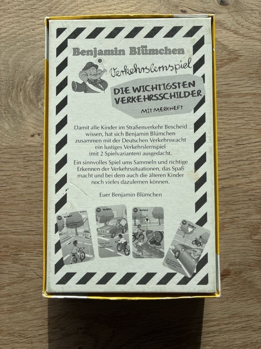 Giochi: Verkehrsschilder mit Benjamin Blümchen – Usato da Zürich venduto da uts_789v