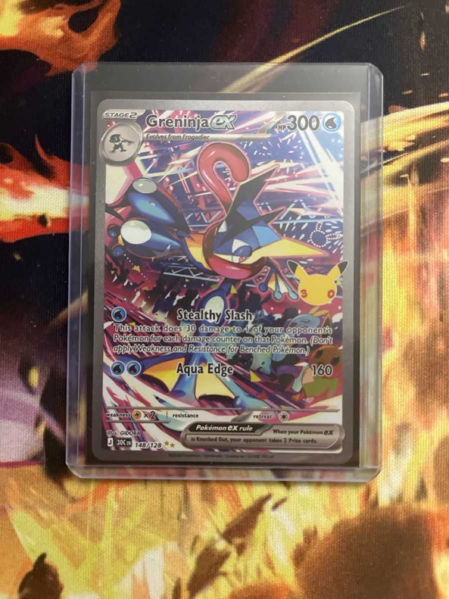 Pokémon Carte collezionabili: Greninja ex celebrations  – Nuovo (secondo la descrizione) da Dübendorf venduto da LCDH55