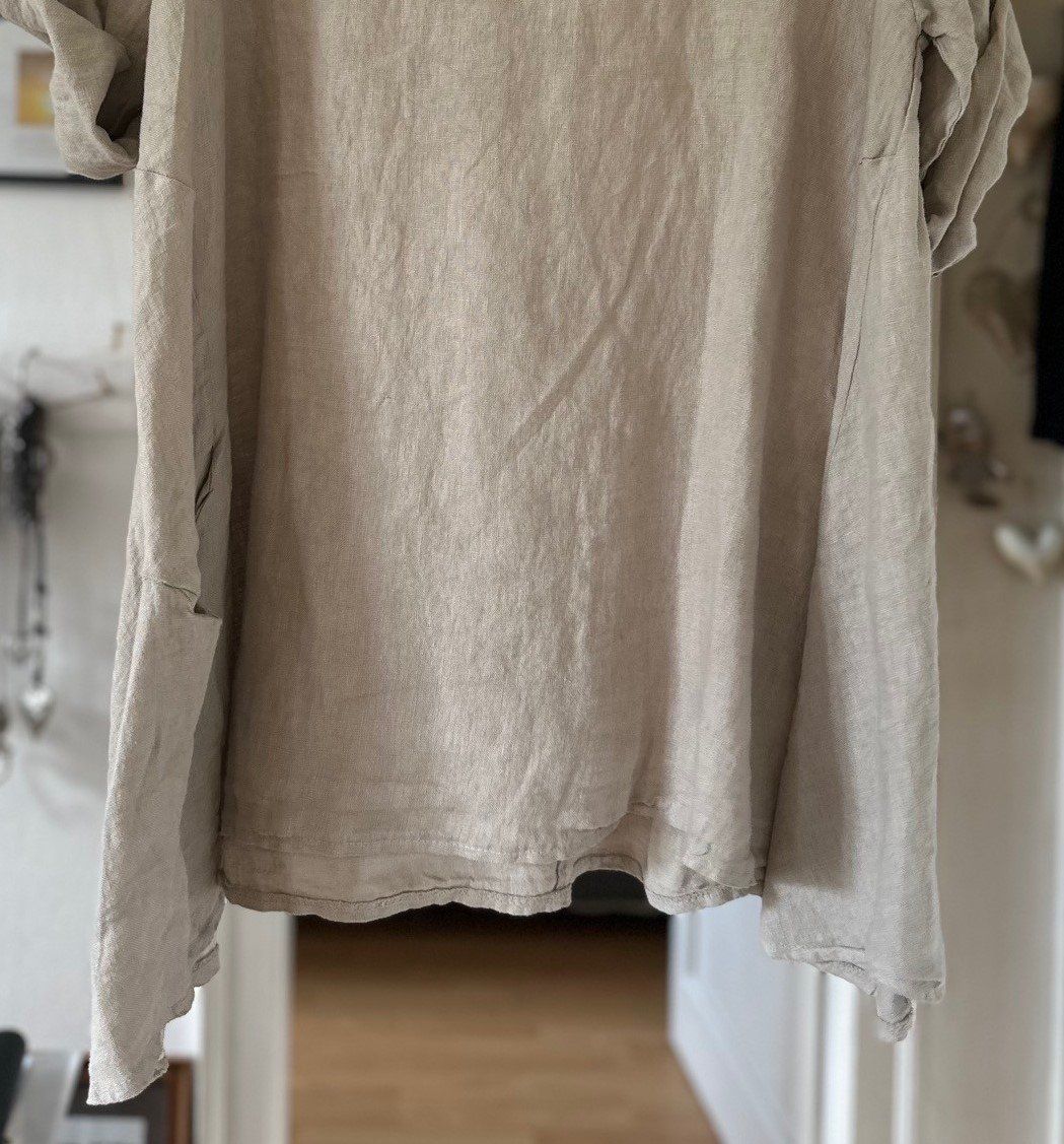 Tuniche: TUNIQUE OVERSIZE EN LIN!! M – Nuovo e nell'imballaggio originale da Locarno venduto da NicoNion 2