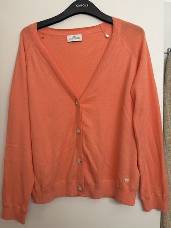Damen Strickjacke Fynch-Hatton orange Grösse S. 10 % Seide.