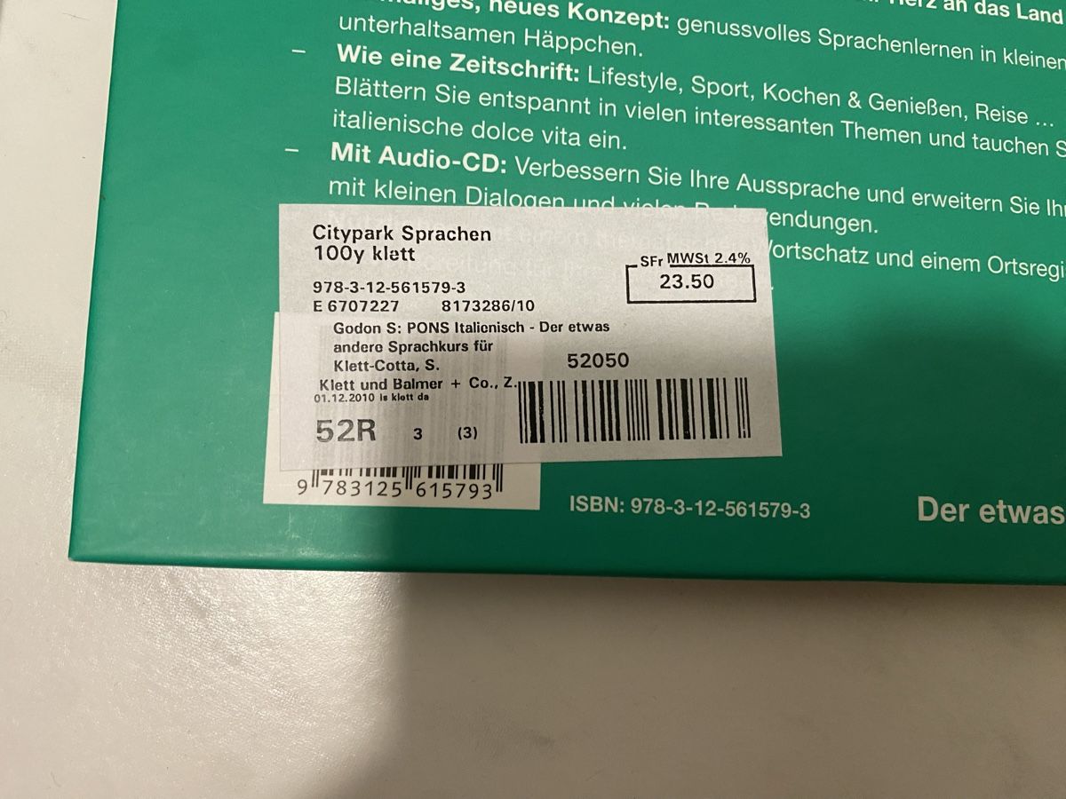 Schreibblöcke: Pons Anfängerkurs Italienisch – Gebraucht aus Buchrain von Sisi83 4