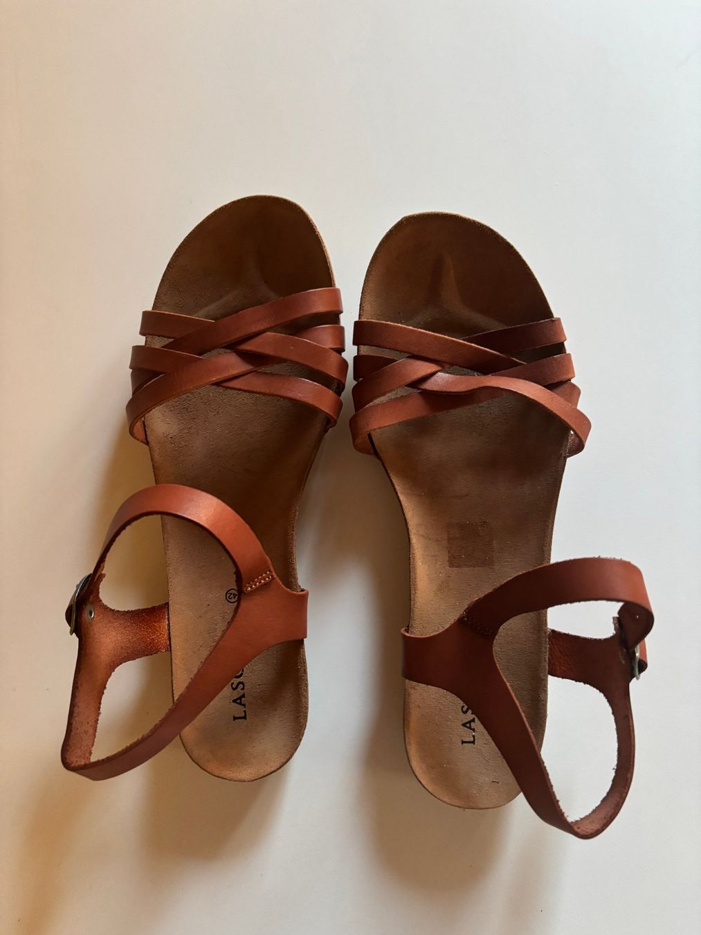 Lascana Damenschuhe: Sandale, Sandalette, Braun, Gr 42 – Neu (gemäss Beschreibung) aus Luzern von Jurschka 1