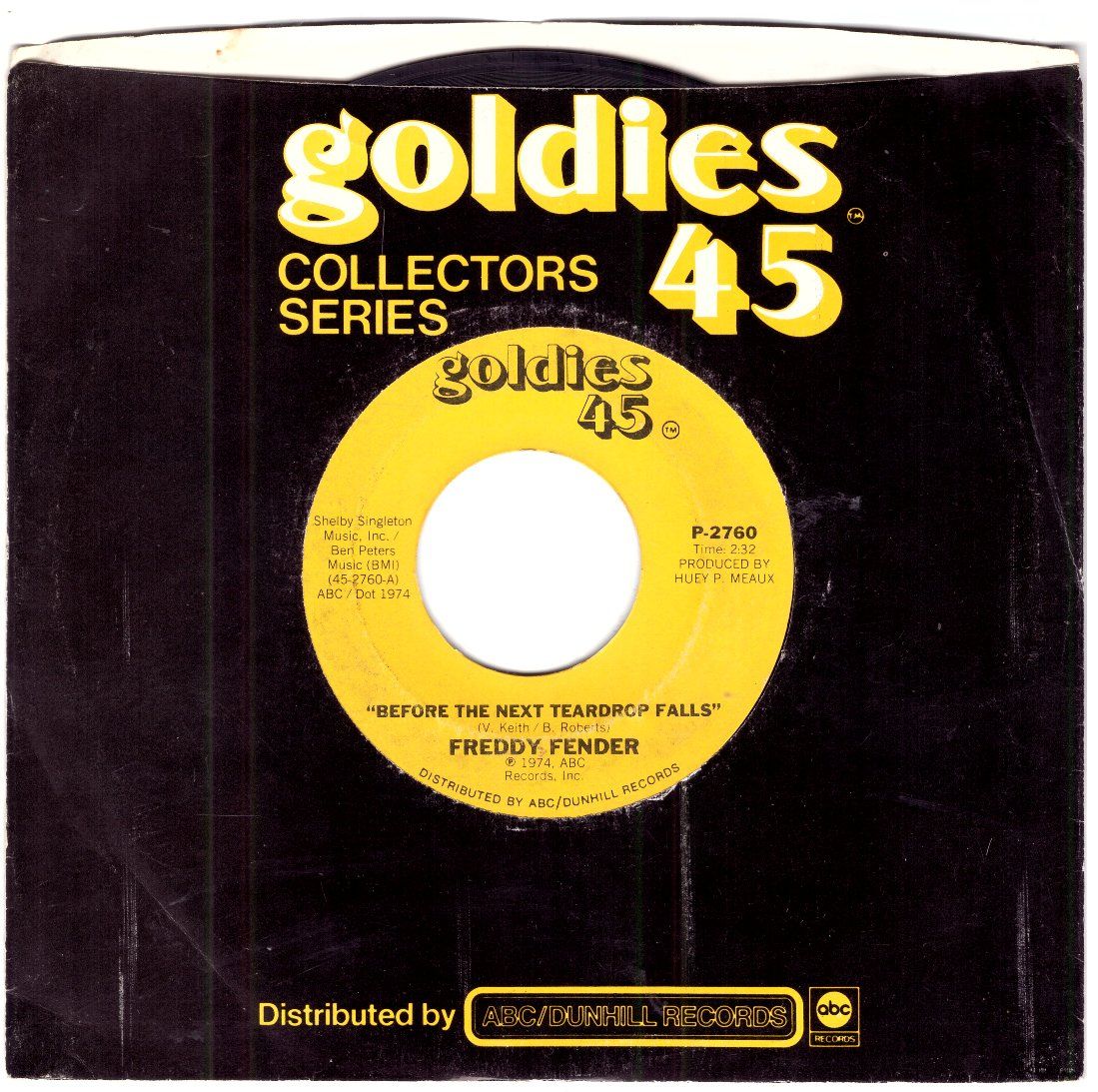 Vinyles: FREDDY FENDER – D'occasion à Bassersdorf par house-of-vinyl