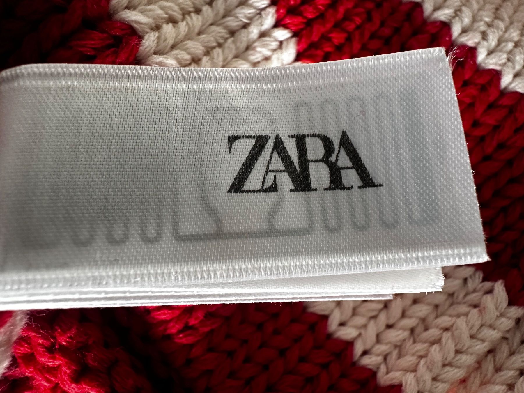 Zara Gilet & Giacche senza maniche: ZARA STRICKWESTE ROT-WEISS – Usato da Haldenstein venduto da enie123 3