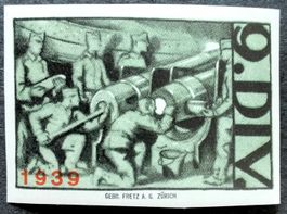 Soldatenmarke 2.WK, 9. Division, geschn, 1939, Wi Kdo 87-2