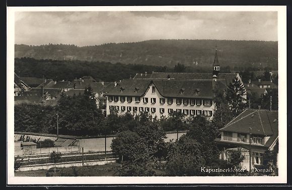 Ansichtskarten: AK Dornach, Kapuzinerkloster – Gebraucht aus Berlin von bartko-reher
