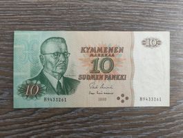 Finnland 10 Markkaa 1980 !!!!!!!