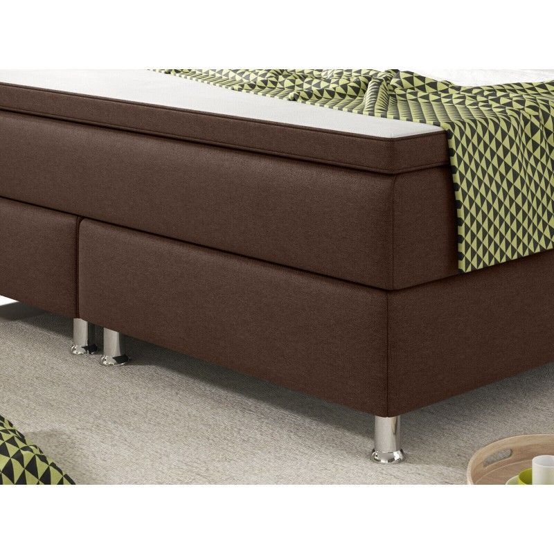 Letti: Boxspringbett 180x200cm KÖLN - Braun – Nuovo e nell'imballaggio originale da Wallenwil venduto da toesstal-vertrieb 4