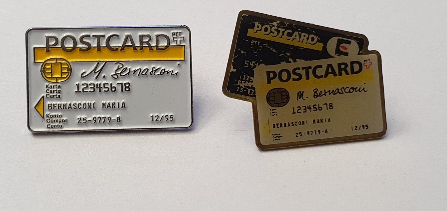 Karten: PINS Postcard 2er Set – Gebraucht aus Birr von waruco