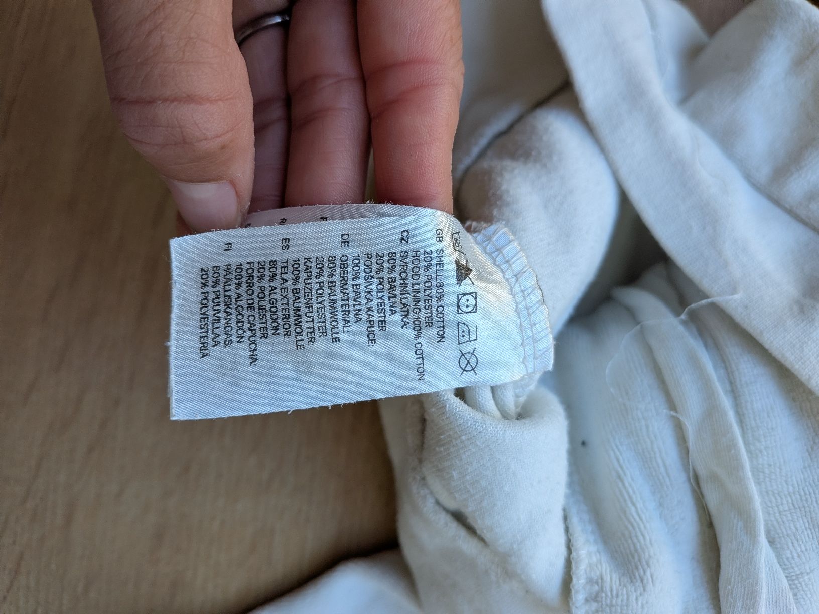 H&M Maglioni & Felpe: Kapuzen Pullover Frottee Grösse 62 – Usato da Eschenbach SG venduto da SanFranciscoCalifornia 2