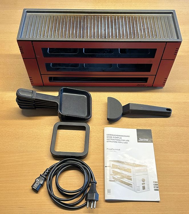 Spring Raclette-Ofen PizzaRaclette6 | Kaufen auf Ricardo