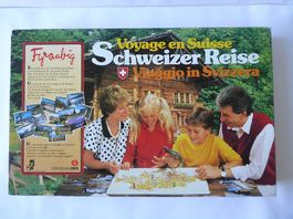Unterhaltsames Schweizer Reise Spiel, Editoy 1986