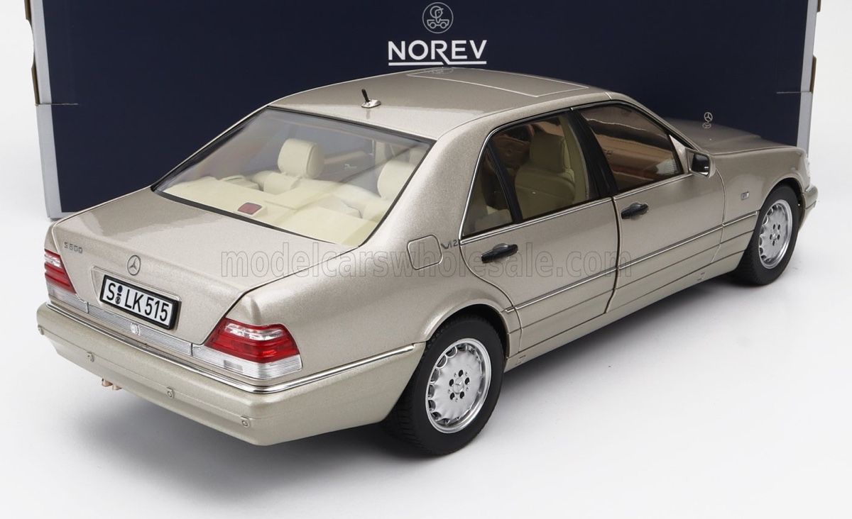 Mercedes-Benz Modellautos: MERCEDES-BENZ S600 V12 W140 1997 MASSSTAB 1:18 – Neu und originalverpackt aus Erlenbach im Simmental von Model_box 3