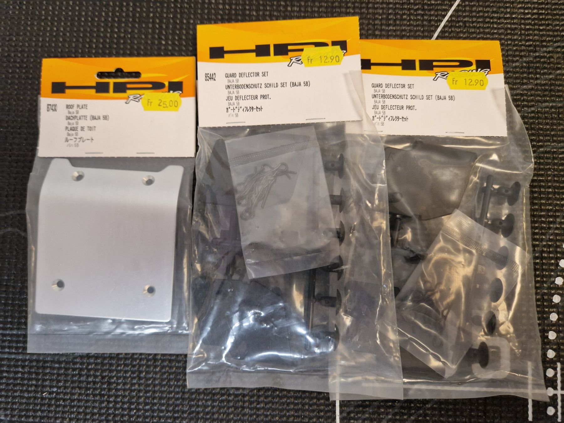 HPI RC Kits de montage: Lot de 3 pièces HPI Baja 5B neuve – Neuf avec emballage d'origine à Petit-Lancy par bibi1234