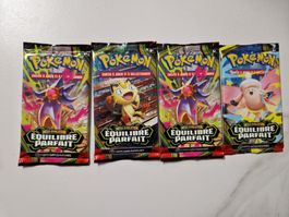 4x Pokémon Booster – Équilibre parfait – FR – Neuf