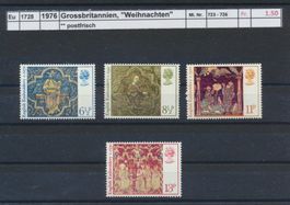 1976 Grossbritannien, "Weihnachten", ** postfrisch