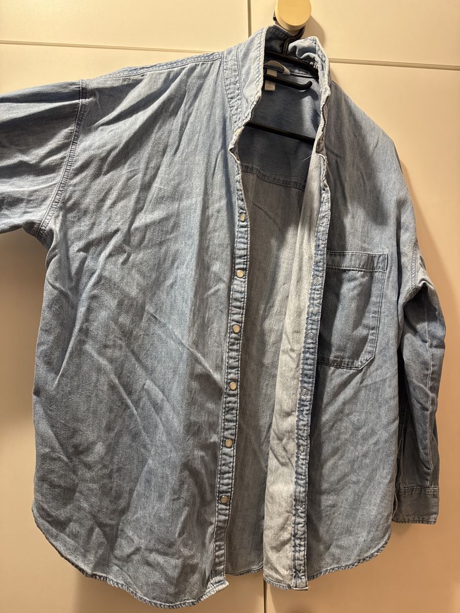 H&M Camicette: Camicia Jeans Oversize – Nuovo (secondo la descrizione) da Rancate venduto da Waly__ 1