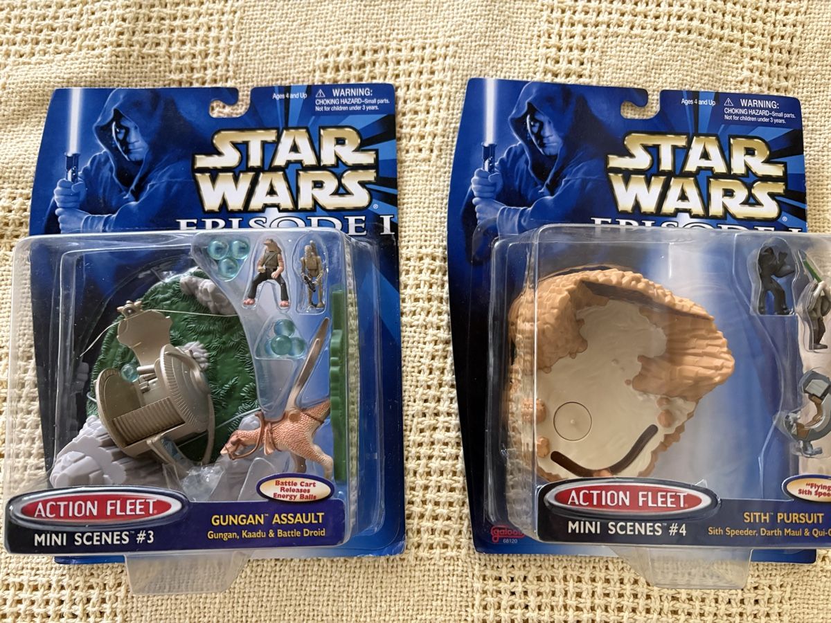 Star Wars Figuren: STAR WARS action fleet GALOOB – Neu und originalverpackt aus Herzogenbuchsee von warrior77