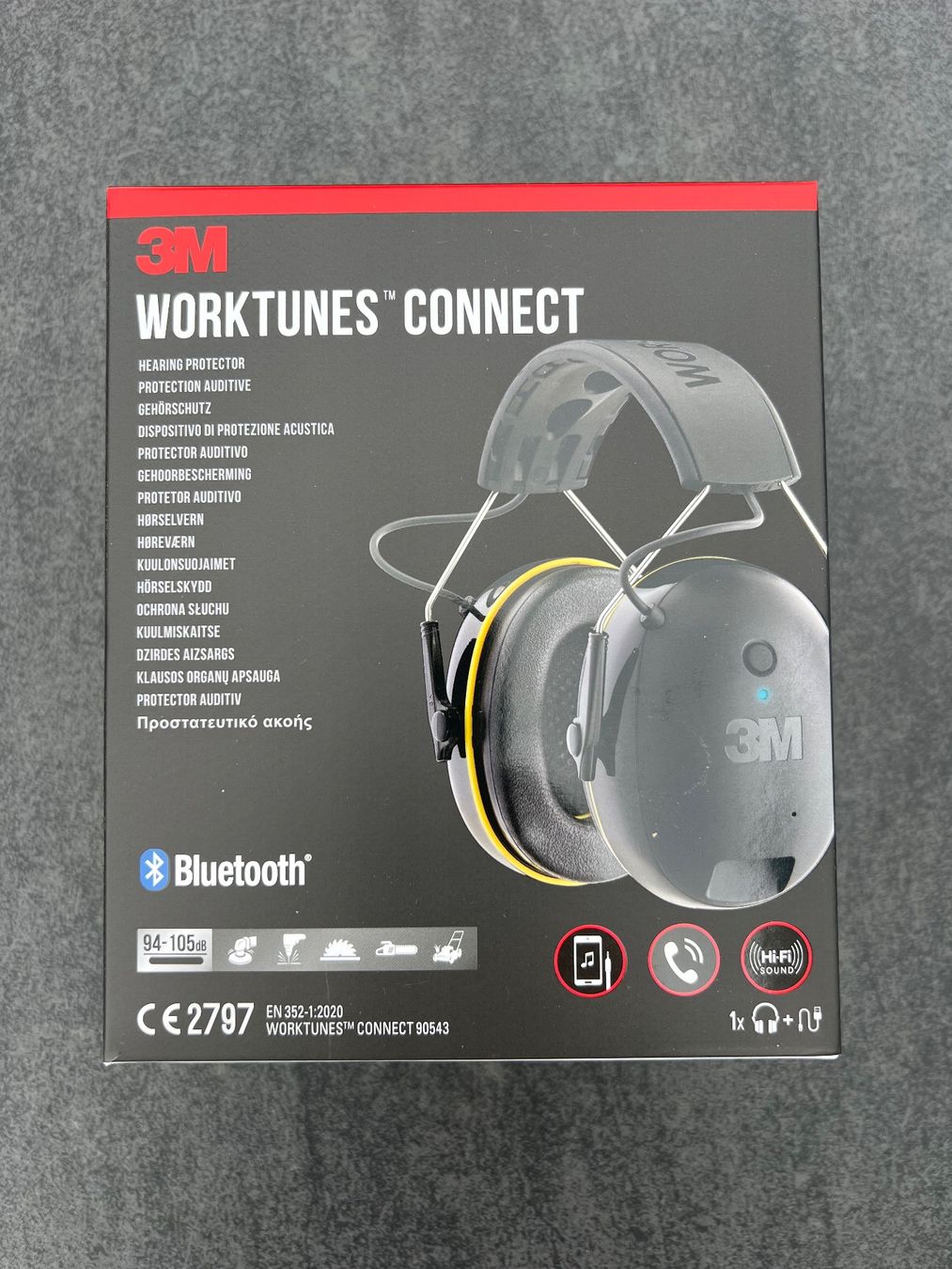 3M Cuffie: 3M Gehörschutz WorkTunes mit Bluetooth NEU – Nuovo e nell'imballaggio originale da Altendorf venduto da Moto1