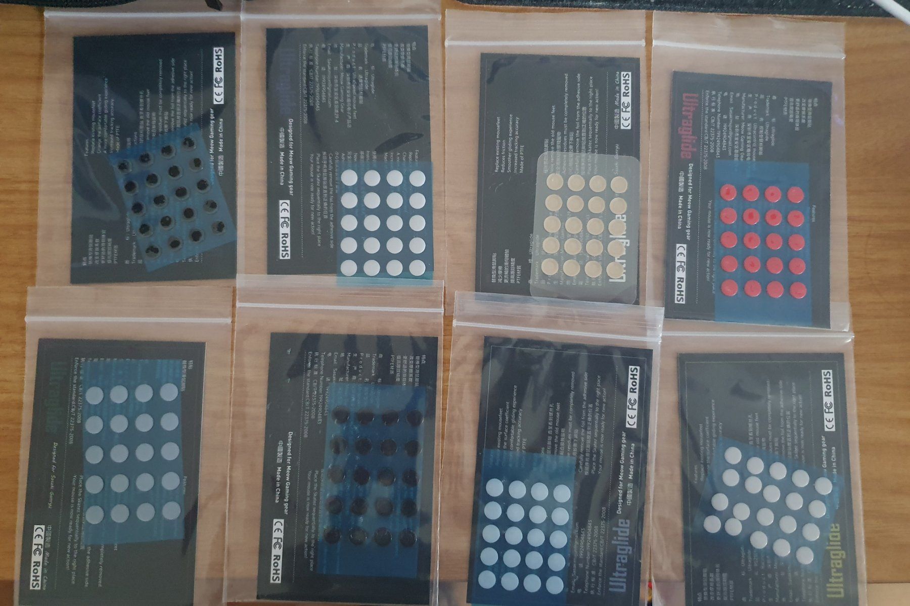 Souris: Ultraglide Small Dot PTFE Mouse Skates – Neuf (Voir description) à Klingnau par Fee1960