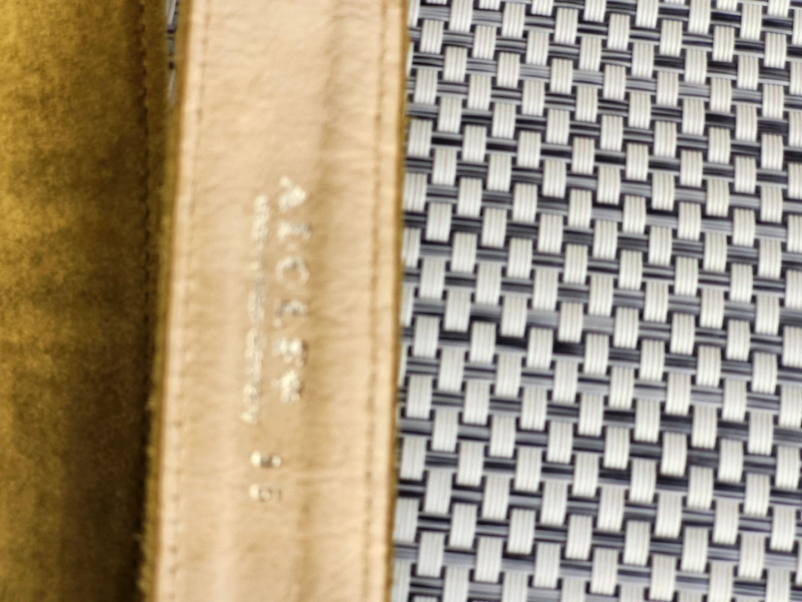 Borse da donna: Wildleder Gürteltasche, Senfgelb, Vintage – Usato da Zürich venduto da Lizi7 3