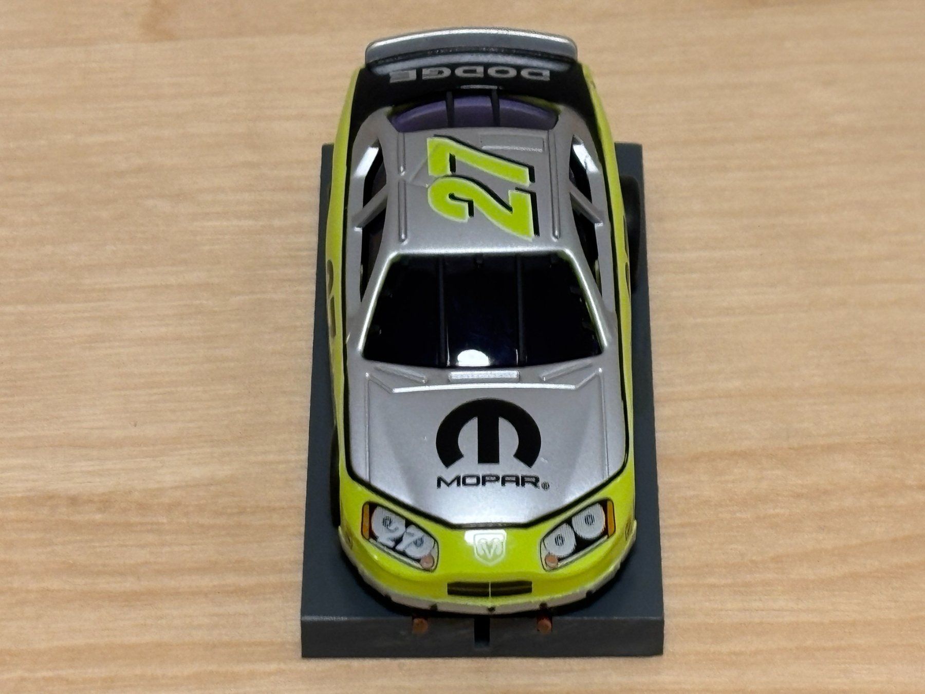 Piste: Auto World Super III Nascar #27 silber/lime – Nuovo (secondo la descrizione) da Bülach venduto da h0slotch 7