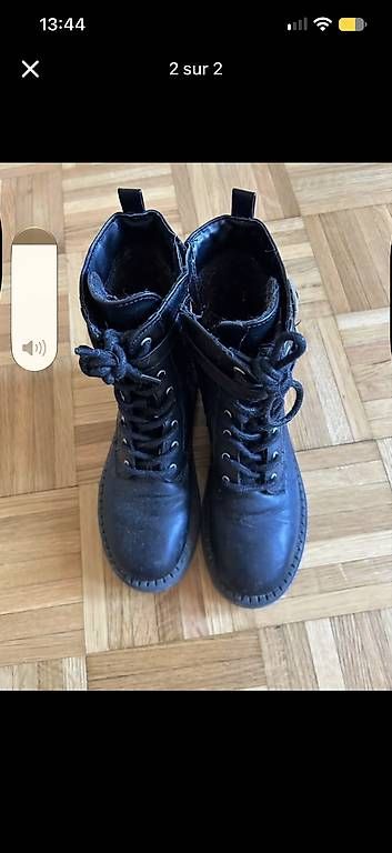 Chaussures filles: Bottines taille 35 – D'occasion à Morges par flo_68sd 1
