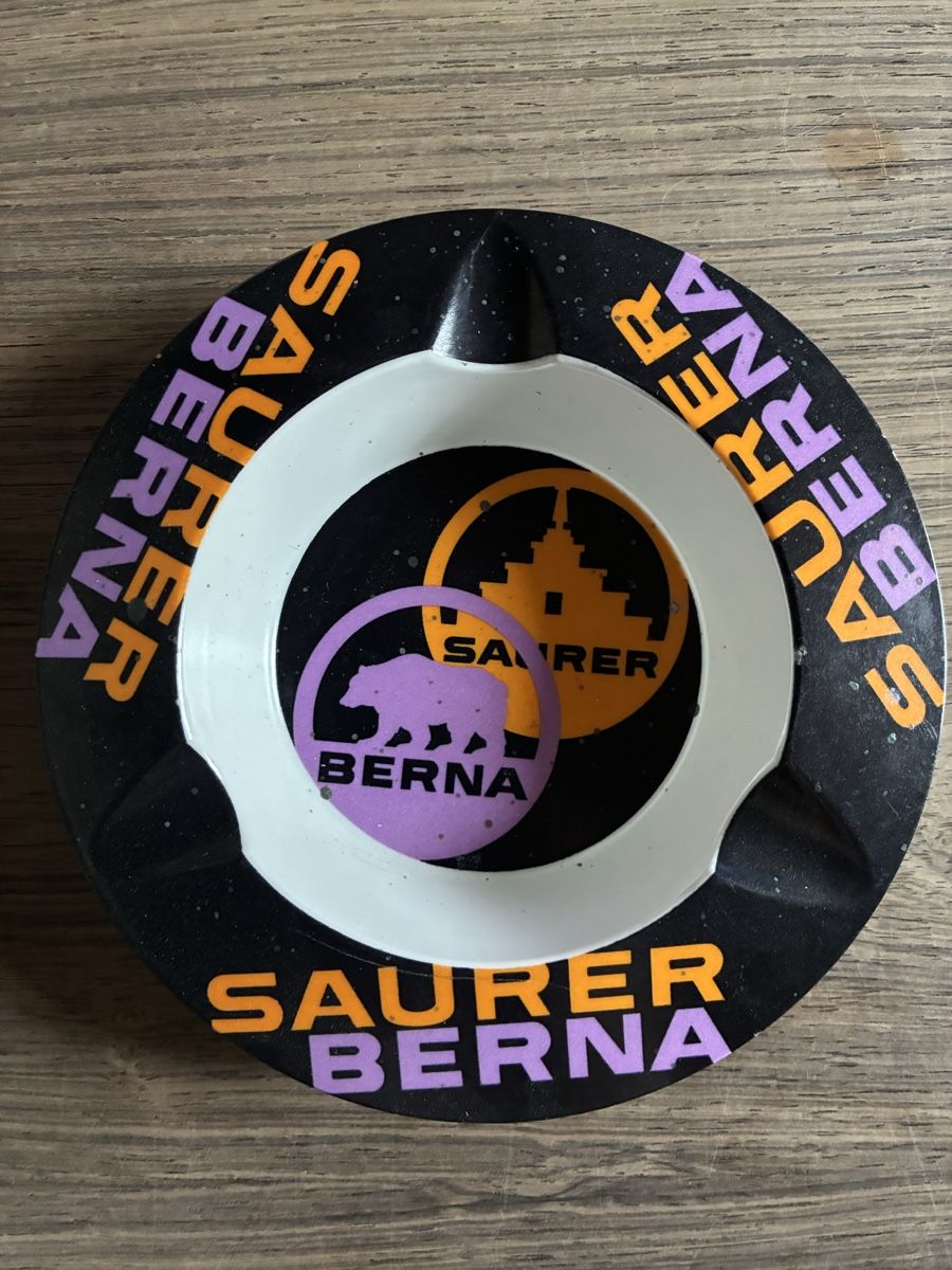 Ornamin Portacenere: Saurer Berna Ornamin Aschenbecher – Usato da schönenwerd venduto da quartier9