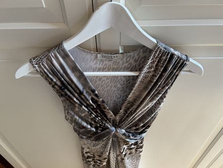 Mit Leo-Print: Kleid TROIS KA, brown, Grösse M