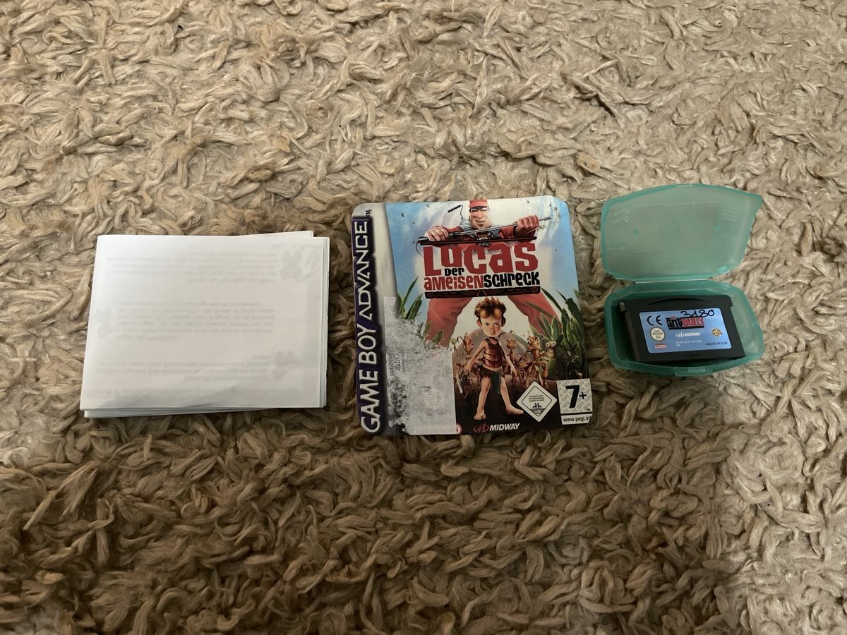 Nintendo Giochi: Lucas der Ameisenschreck - Game Boy Advance – Usato da Unterkulm venduto da AnoliOccasion