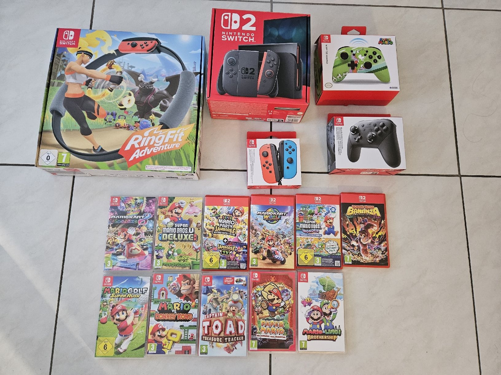 Nintendo Konsolen: Grosses Switch 2 Mario Set – Neu (gemäss Beschreibung) aus Safenwil von Mafi7