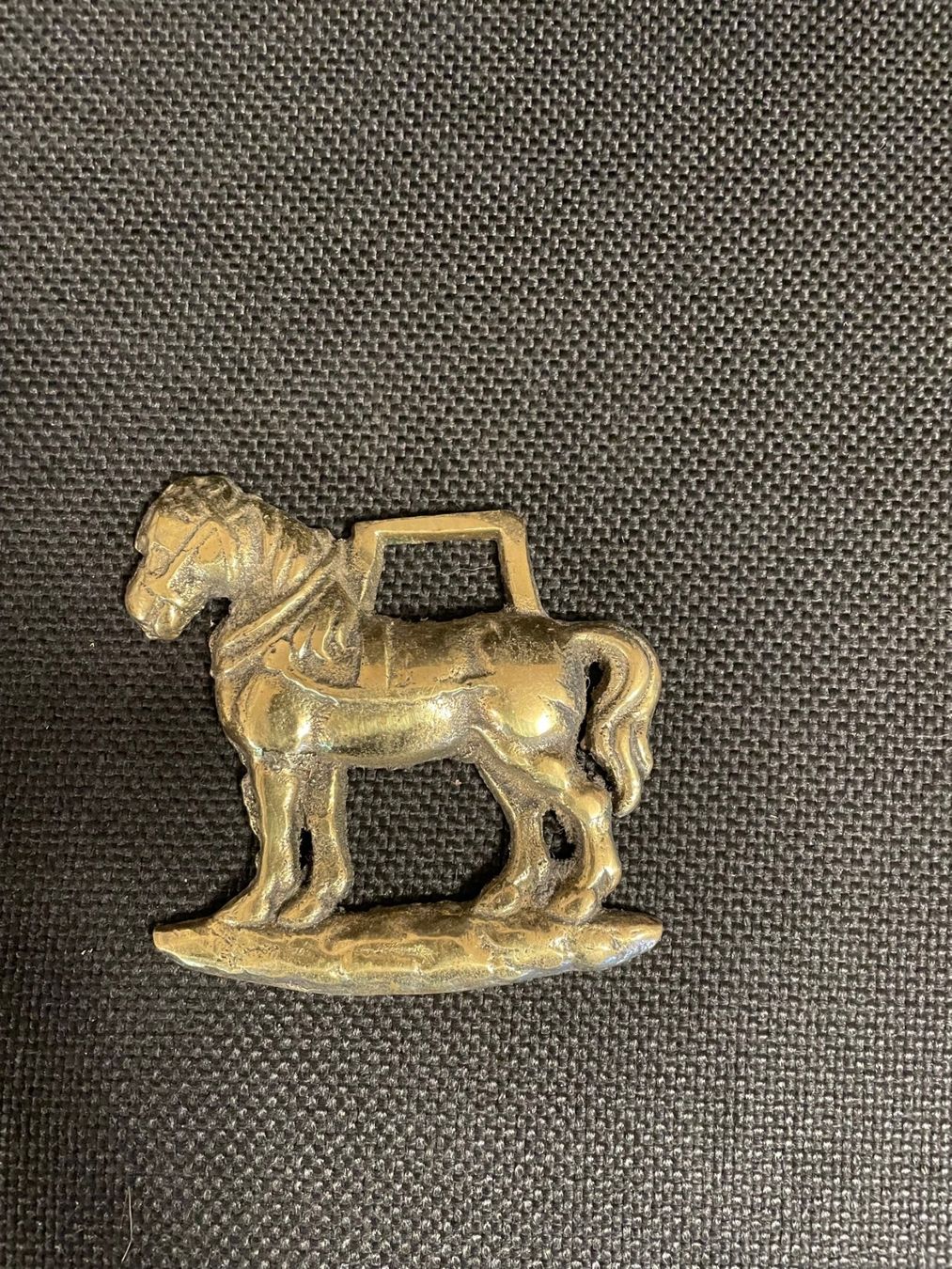 Tutte le decorazioni: 1"Horse Brass" Messing alt – Usato da Frenkendorf venduto da pivot02