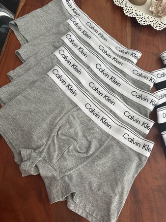 Calvin Klein Boxer M/M 5er Set Schwarz Grau neuwertig
