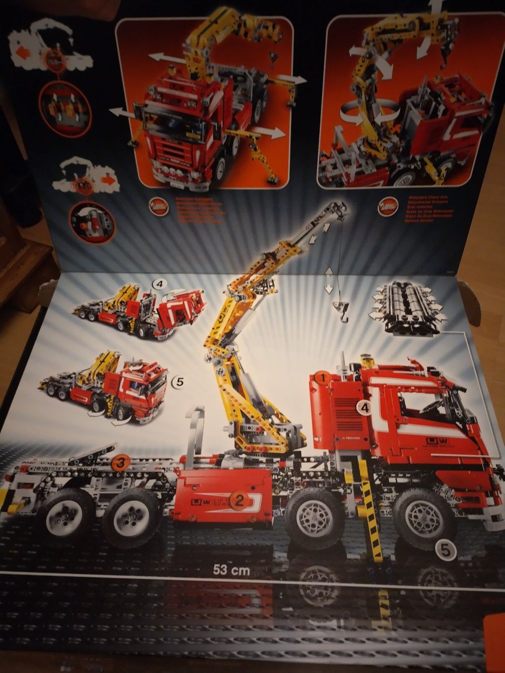 Lego Jeux de construction: Lego Technic 8258 mit Bauanleitungen und Powerfunction – D'occasion à Hausen am Albis par Adiwettstein 1