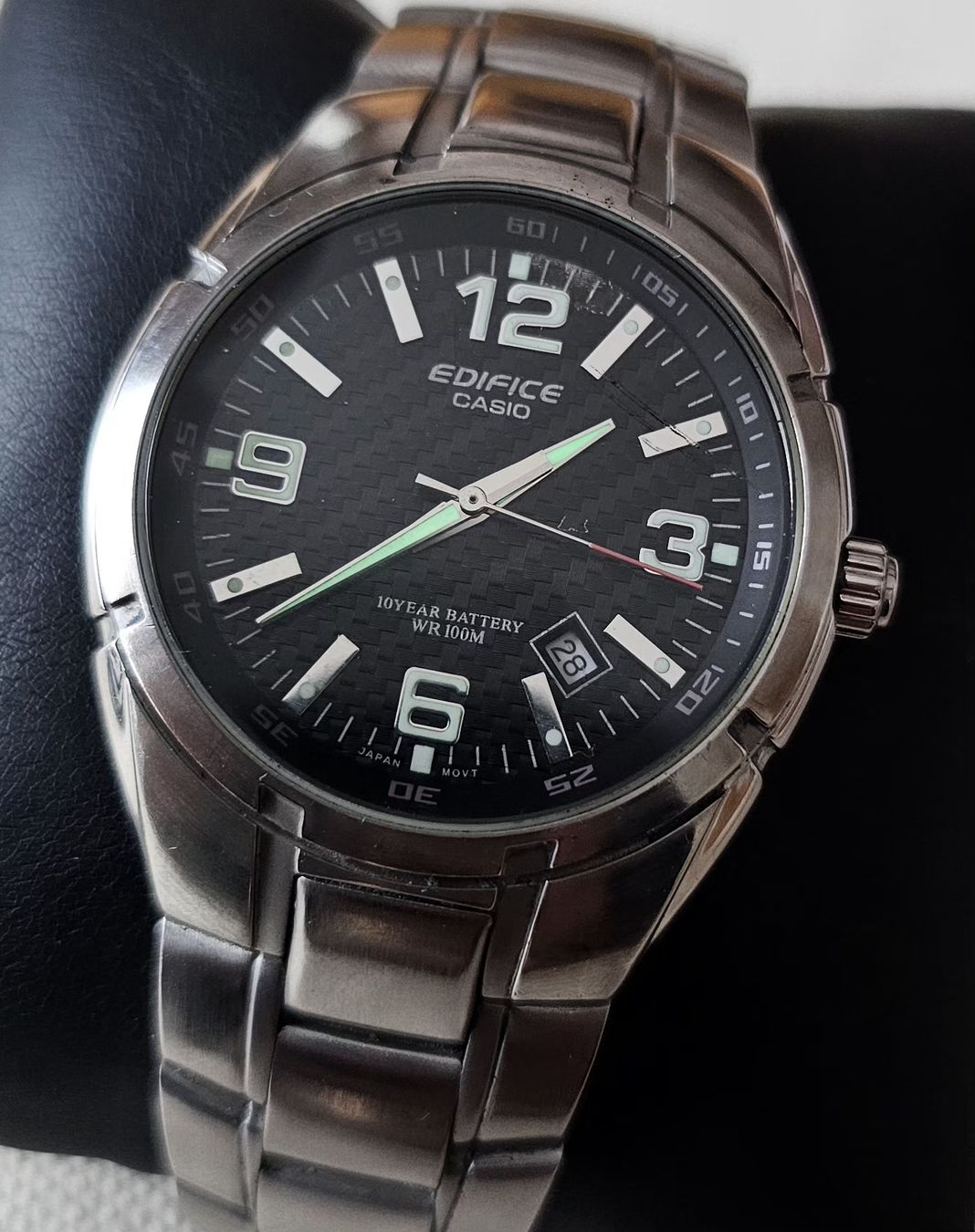 Edifice Orologi: EDIFICE CASIO Elegante Herrenuhr 40mm – Usato da Speicher venduto da Lemore 2