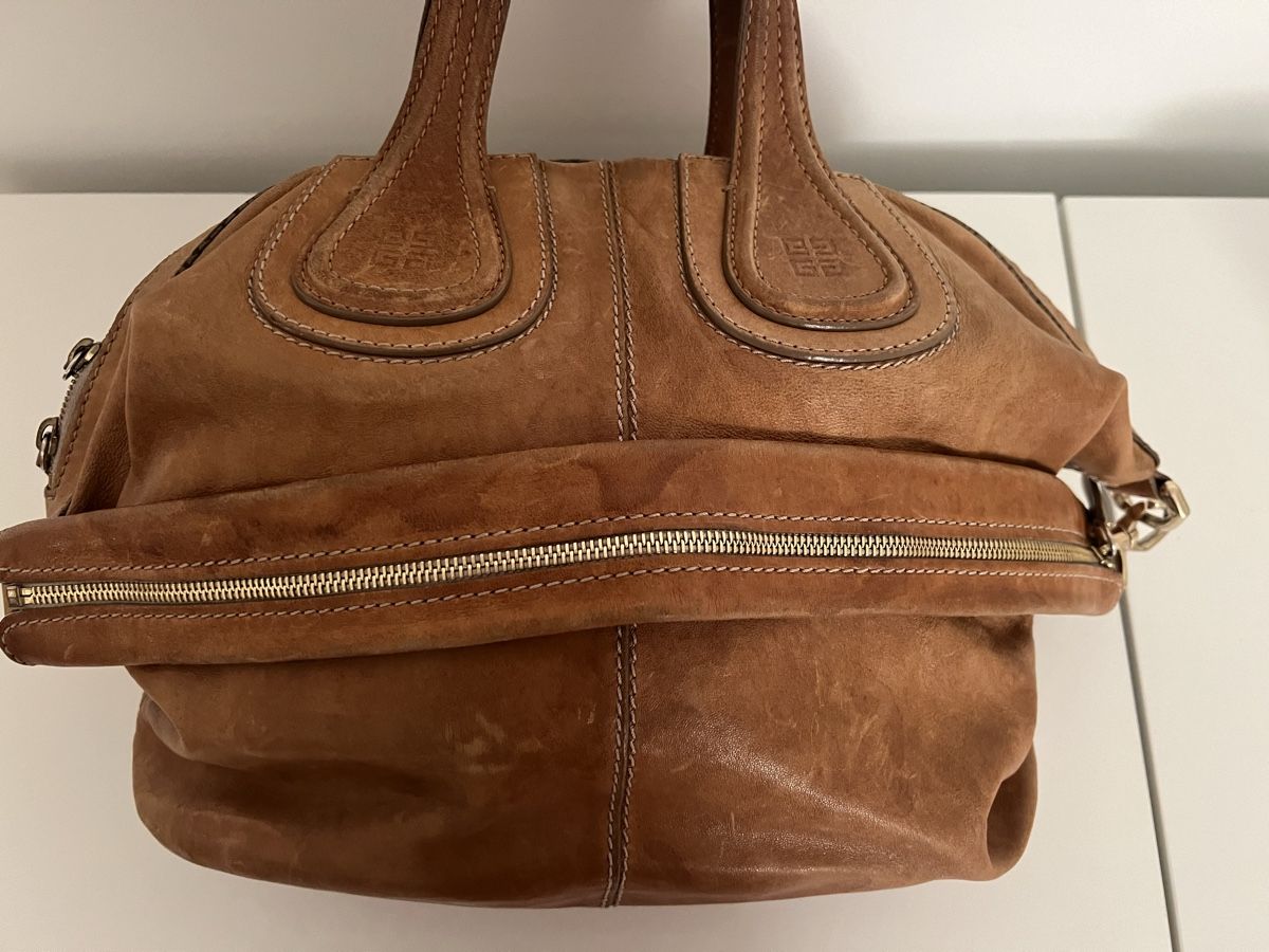 Givenchy Borse da donna: Givenchy Nightingale Leather Beige Vintage – Usato da Zollikon venduto da cat_p589 2