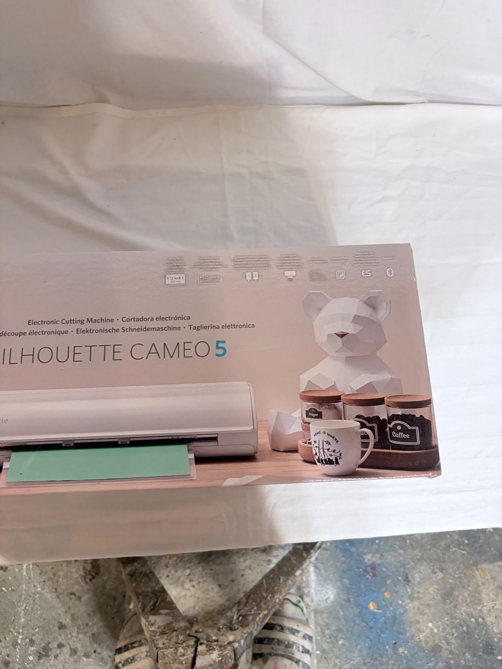 Silhouette Stampanti: Schneideplotter Silhouette Cameo 5 weiss – Usato da Sevelen venduto da Tschitschi 5