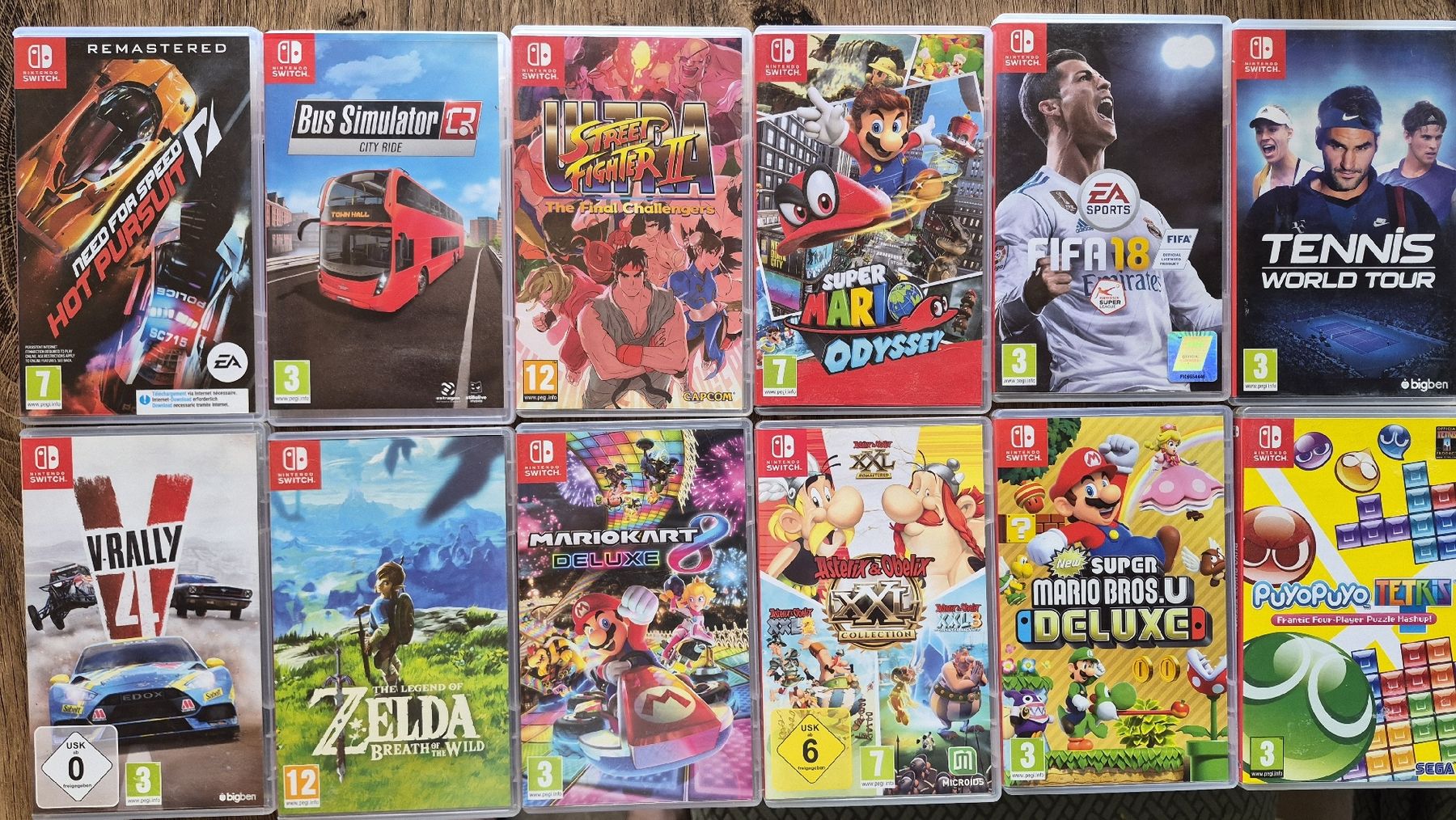 Nintendo Console: Nintendo Switch + 12 Jeux et Accessoires - État Impeccable! – Usato da Val d Illiez venduto da Teambob 8