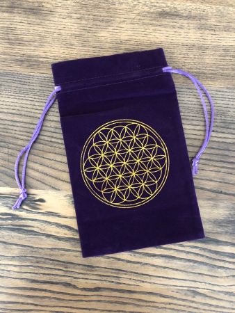Beutel Säckli Hülle für Tarot Karten Edelsteine Wicca Mystik