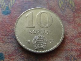 HONGRIE  10  Forint  1987