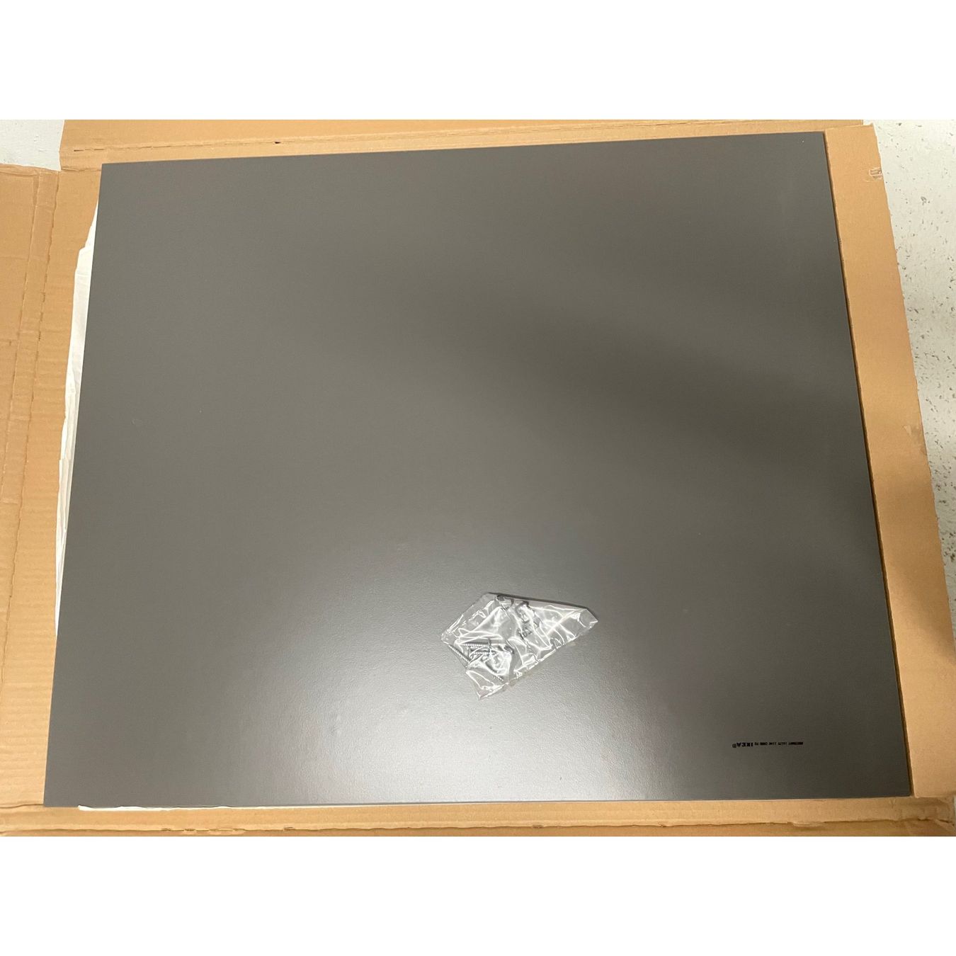 Servierplatten: Platte, grau, neu, Holz, 70x59.5,1.5 cm – Neu und originalverpackt aus Amriswil von fit8580 1