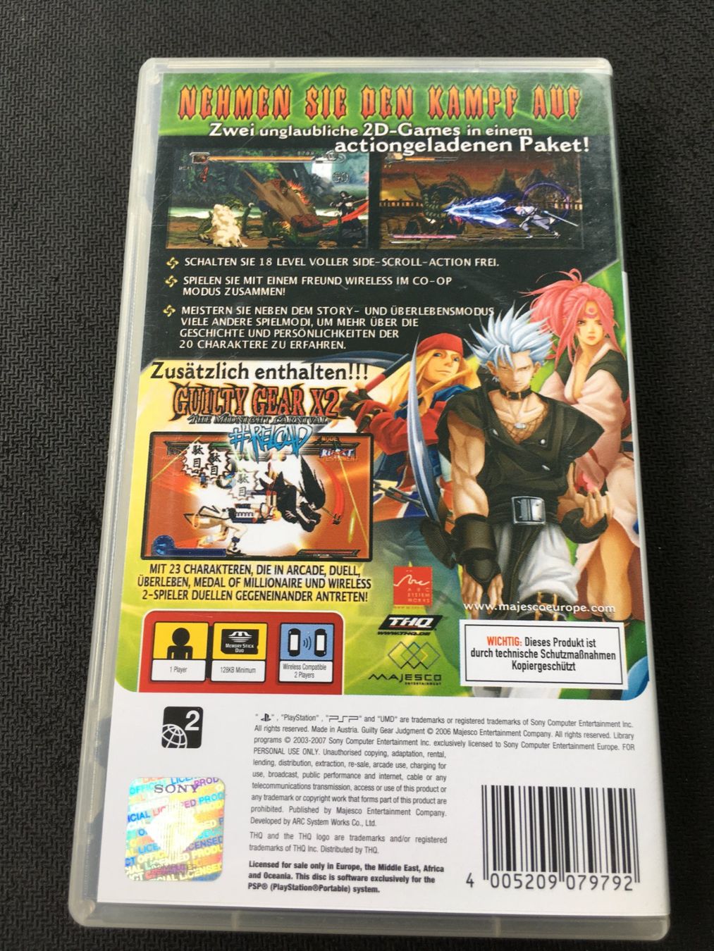 Sony Giochi: Guilty Gear Judgment - PSP – Usato da St.Gallen venduto da sjosjo 1