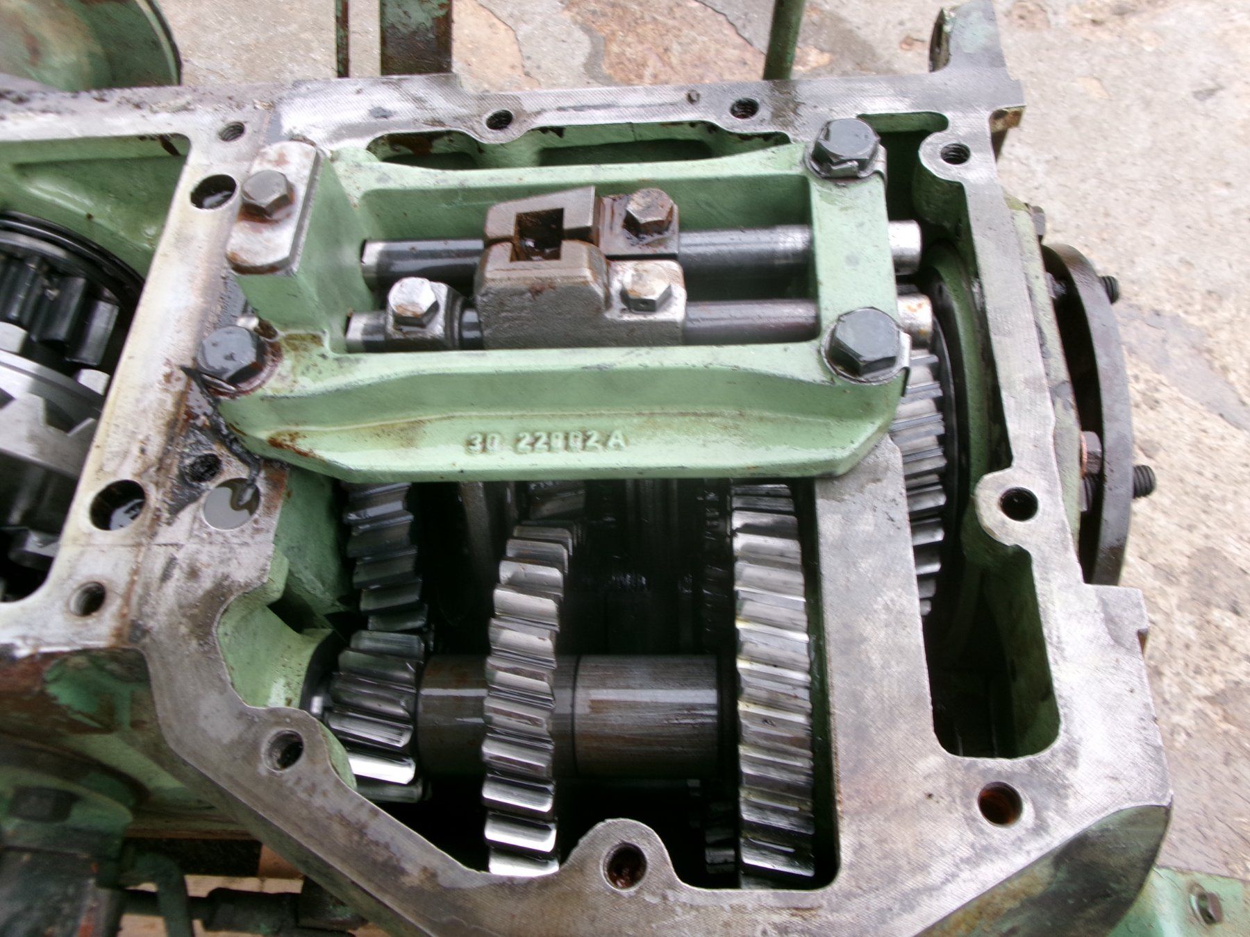 Bührer Traktoren: Bührer Traktor  OS 13 - Hinterachse / Getriebe / Hydraulik – Gebraucht aus Eschenbach SG von GM-29 3