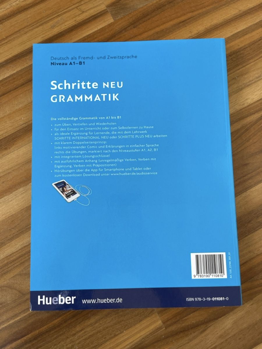 Libri: Schritte Grammatik A1-B1 - neuwertig – Nuovo (secondo la descrizione) da Killwangen venduto da florianschneider6789 1